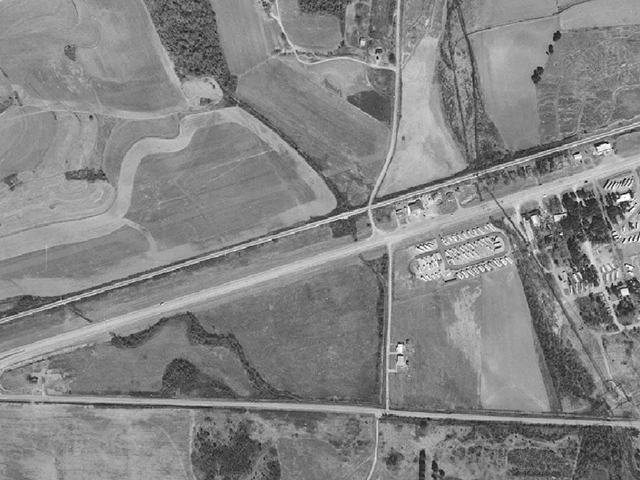 Animated aerial: 1959 Sparkman & Governors area vs. present day